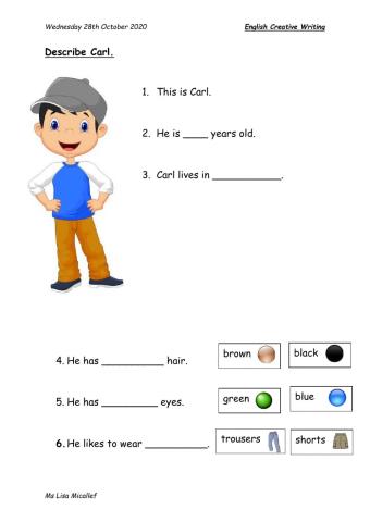 English Creative Writing