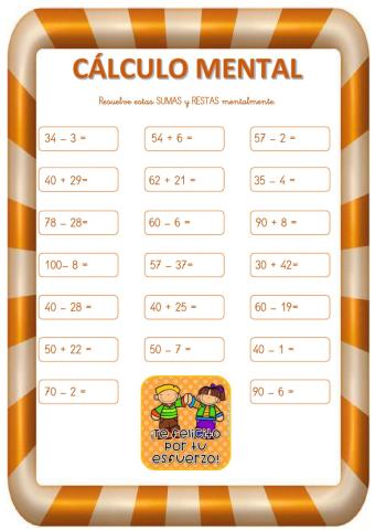 Cálculo Mental 23