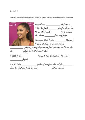 Biography Ariana Grande