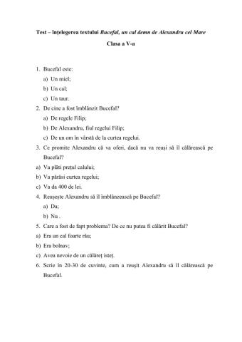 Înțelegerea textului