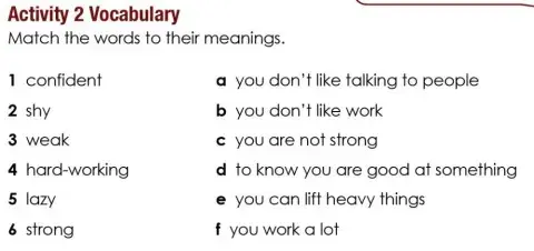 Access 6 - T1 - U2 - L6 - Act 2