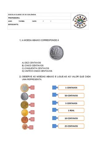 Os valores do dinheiro