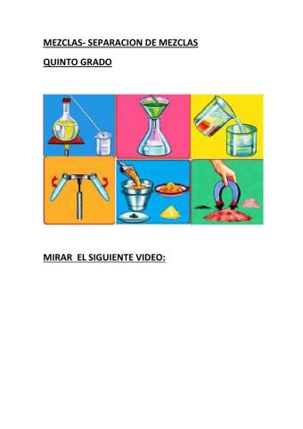 Mezclas-separacion