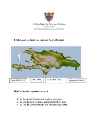 La isla de santo domingo