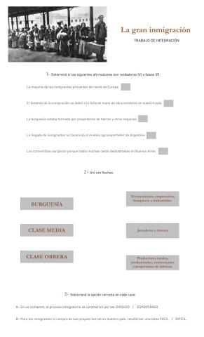 La inmigración masiva