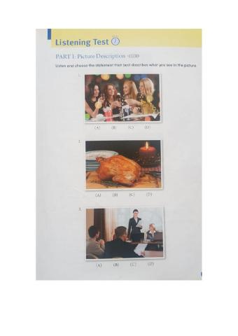 Listening test
