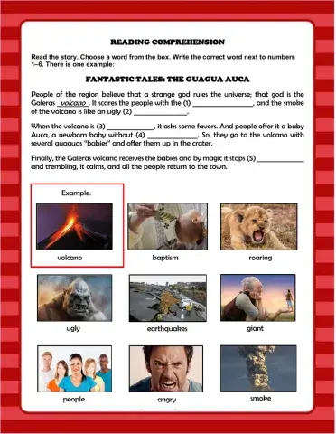 Reading Comprehension - Fantastic Tales