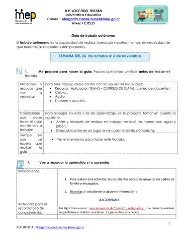 Secuencias o patrones