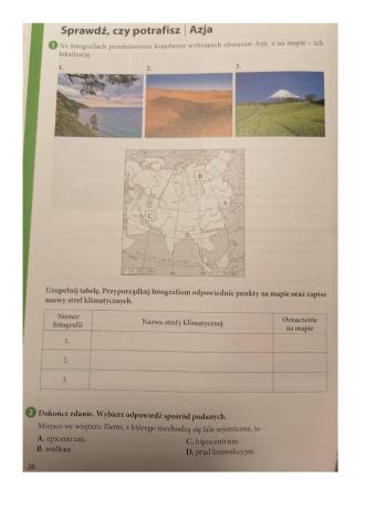 Azja- powtórzenie