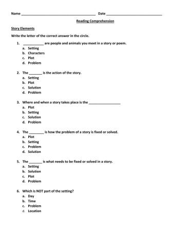 Story Elements