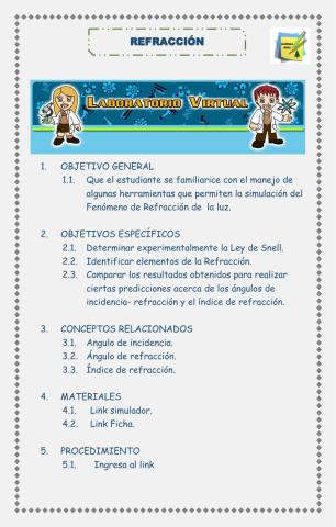 LABORATORIO REFRACCIÓN