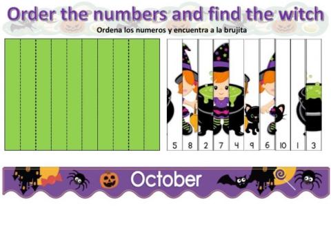Find the witch count by 10 puzzle