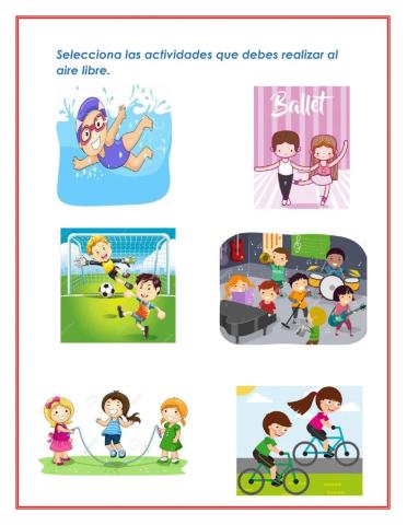 Actividades físicas