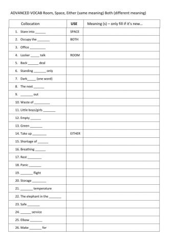 Advanced Room-Space Expressions