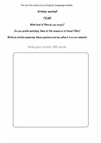 PET B1 Preliminary exam Article