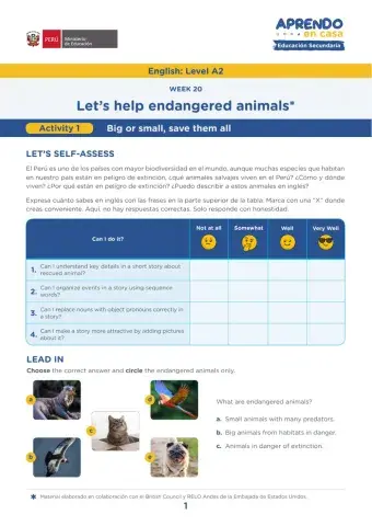 Endangered animals 3