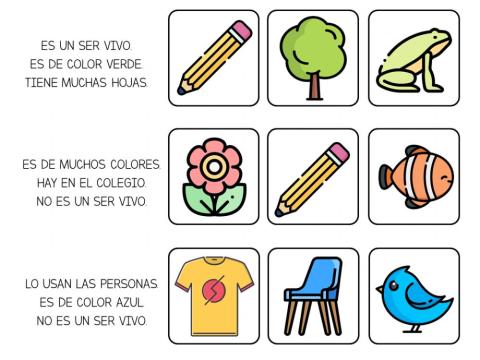 Los seres vivos e inertes