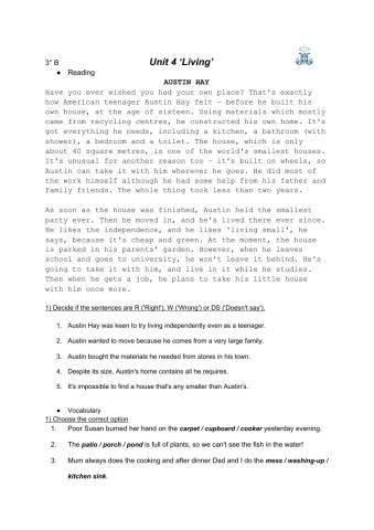 Unit 4- Focus 2- 3°B