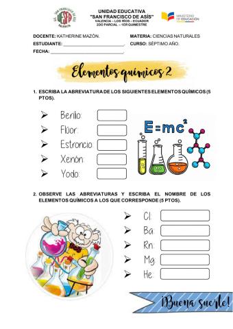 Elementos químicos