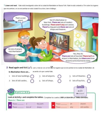 There is - There are