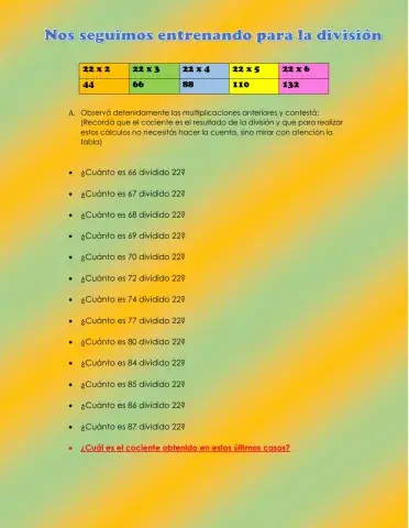 Aprestamiento para la división Ficha 3