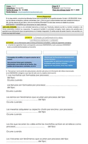 Procesos endógenos y exógenos