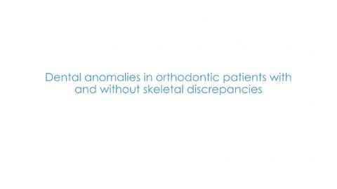 Dental anomalies