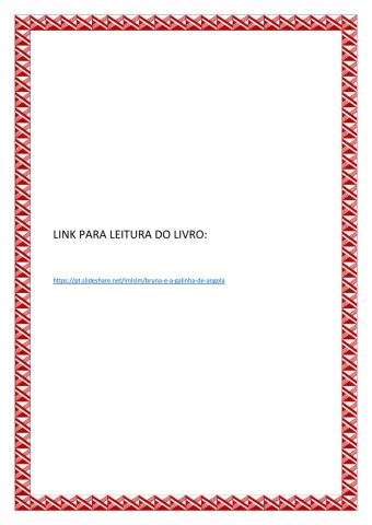 Bruna e a Galinha d-Angola segundo ano