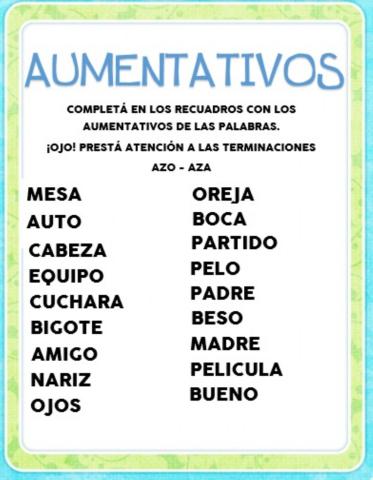 Aumentativos