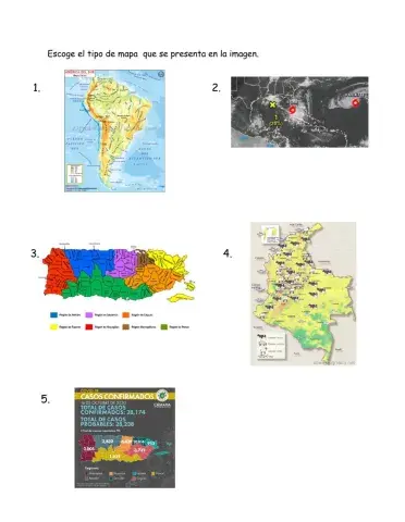 Tipos de mapas