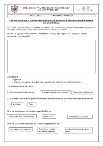 Sobreexplotación de los recursos naturales