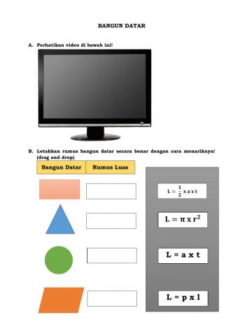 Bangun Datar Latihan