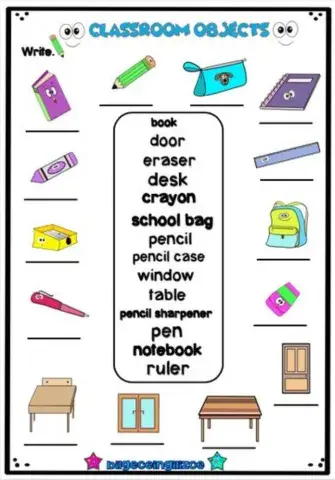 Classroom objects