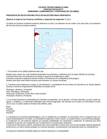 Soberanía de Colombia