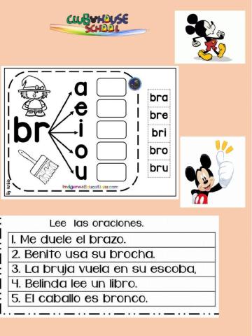 Combinaciones br,bl,cr,cl