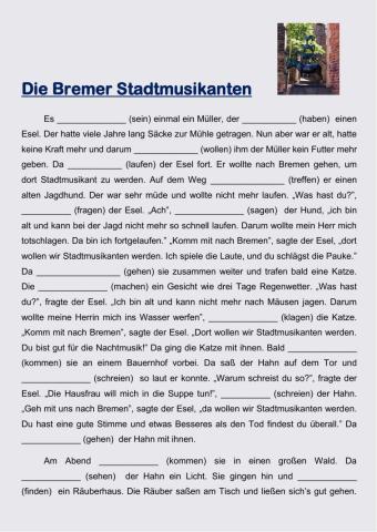 Die Bremer Stadtmusikanten