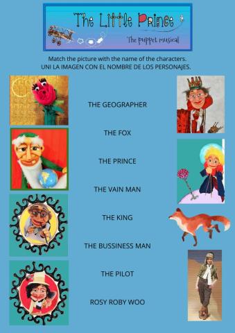 The little prince puppet show