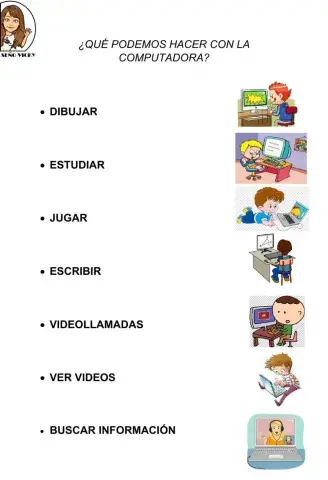 ¿Qué podemos hacer con la computadora?