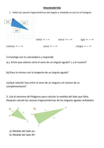 Trigonometría