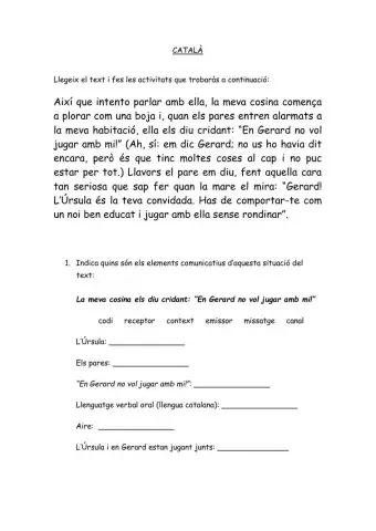 Elements de la comunicació