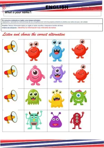 Body parts: my monster