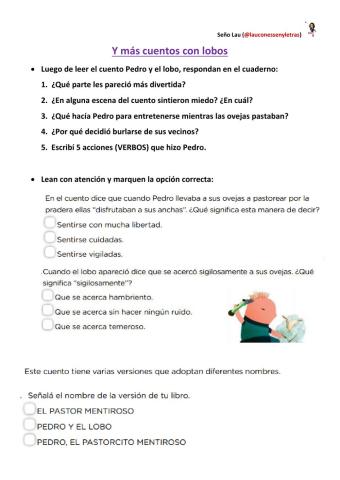 Y más cuentos lobos