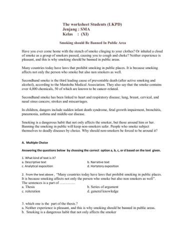 Analytical exposition text