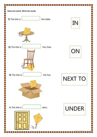 Grammar prepositions