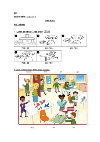 2ch exam 3-2020 listening skill