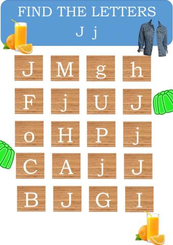 Letter j acrivity