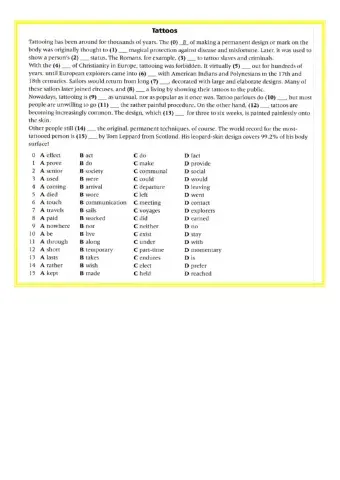 Grammar Task 3 (ЕГЭ)