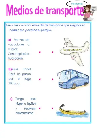Medios de transportes