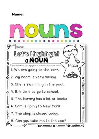 Identifying Nouns