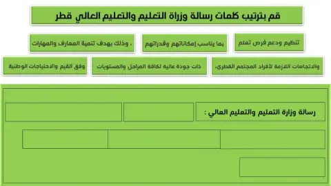 تفعيل رسالة التعليم والتعليم العالي قطر